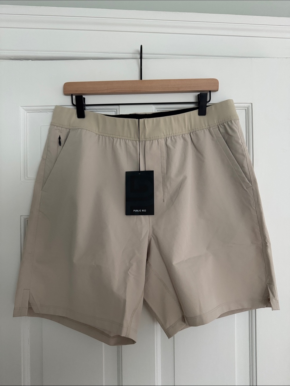 NWT Public Rec Flex Short - Beige Men's Performance Shorts